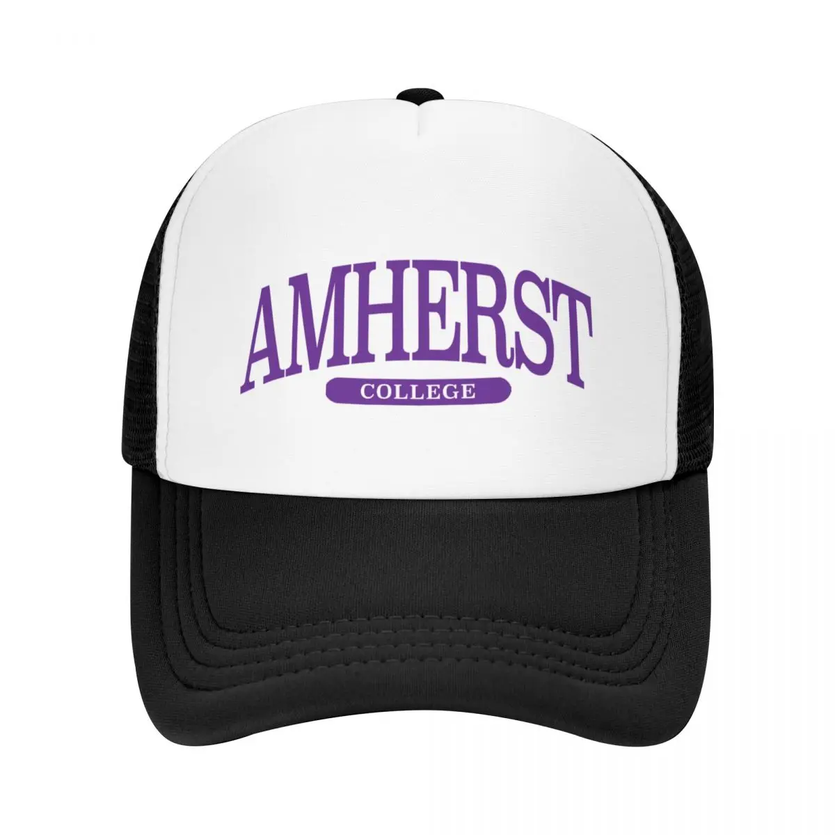 

amherst - serif font curved Baseball Cap Vintage Hood Winter hat beach hat Women's Men's