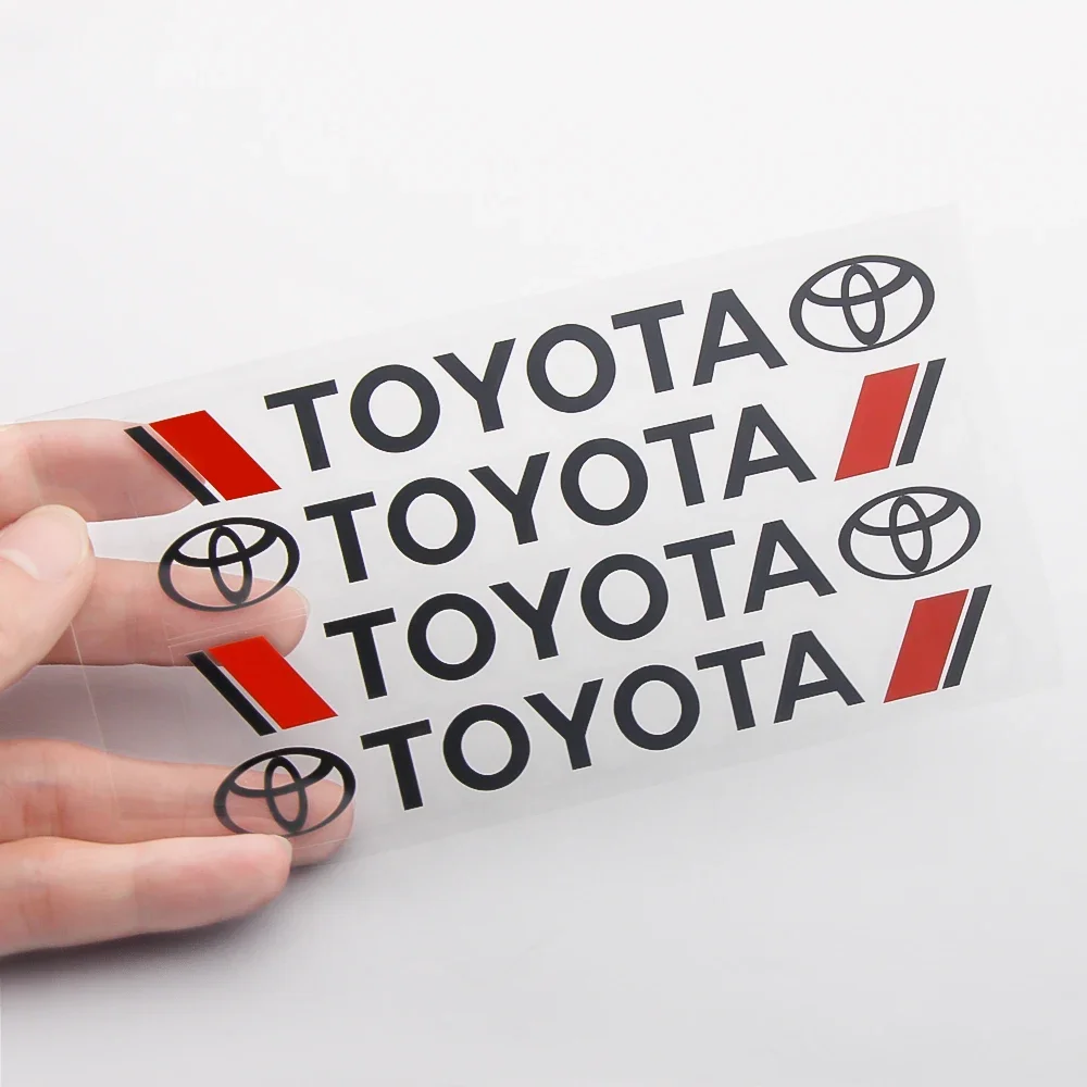 مقبض باب السيارة حماية الخدش ملصق مقبض الباب ملصق شعار نمط لتويوتا C-hr Rav4 يارس هايلكس بريوس مقبض ملصق