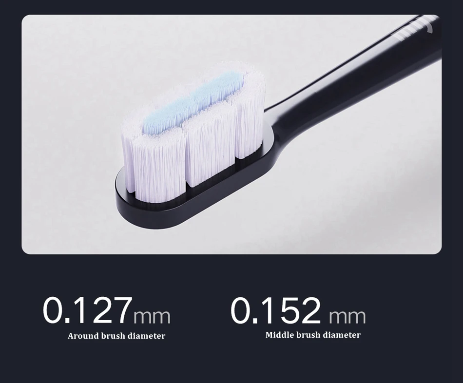 Mijia T700 Sonic Electric Toothbrush LED Display IPX7 Full Machine Waterproof Super Dense Soft Bristle Inductive Charging