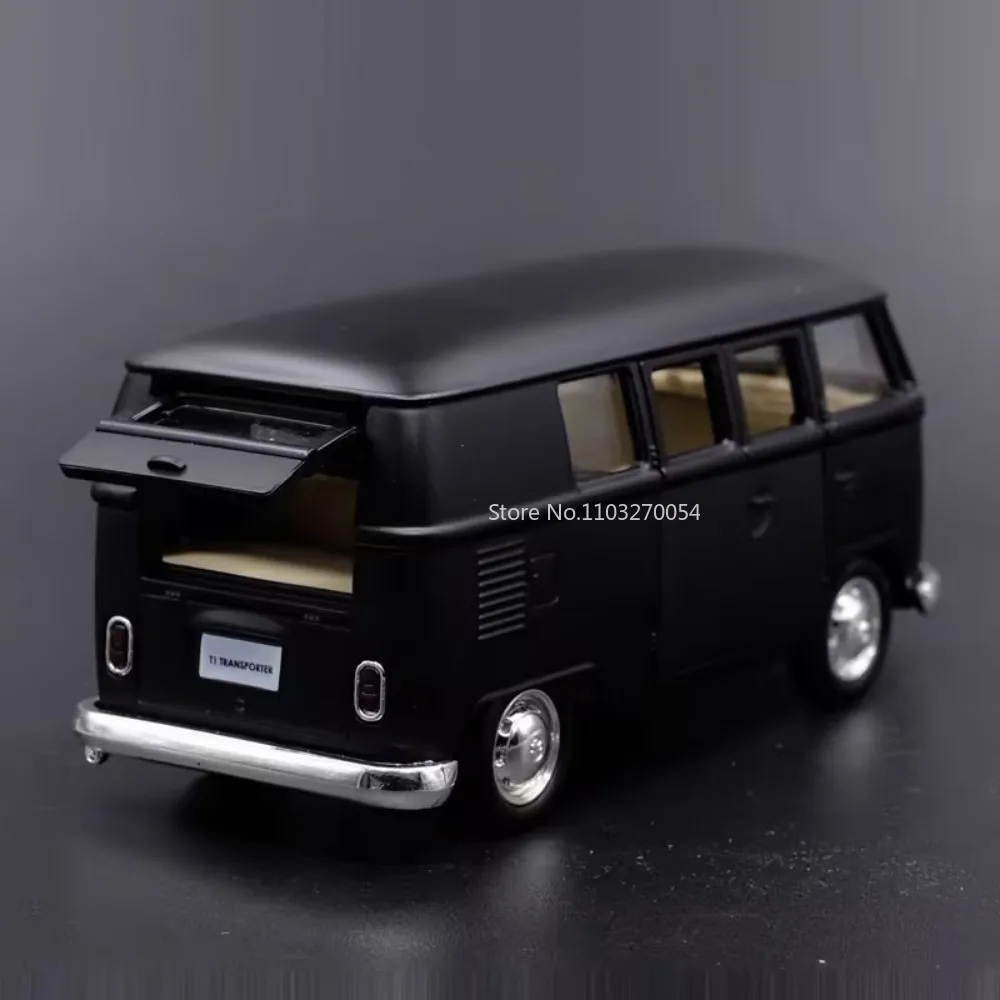 1/36 Volkswagen T1 Bus Alloy Car Model Toy High Simulation Die Casting Metal Mini Cars Models Children Toys Vehicle Gifts Series