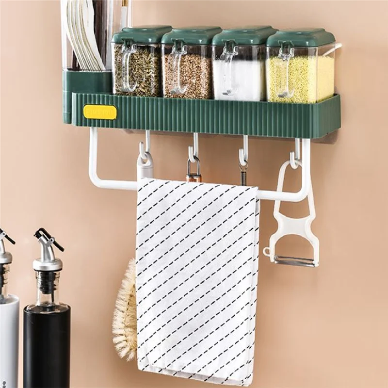 

HGHO Rack Cutlery Sets Condiment Container Seasoning Chopsticks Container Kitchen Utensils Set Box Coffee Mugs Set Durable Green