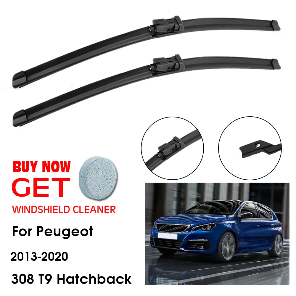 

Car Wiper For Peugeot 308 T9 Hatchback 24"+18" 2013-2020 Front Window Washer Windscreen Windshield Wipers Blades Accessories