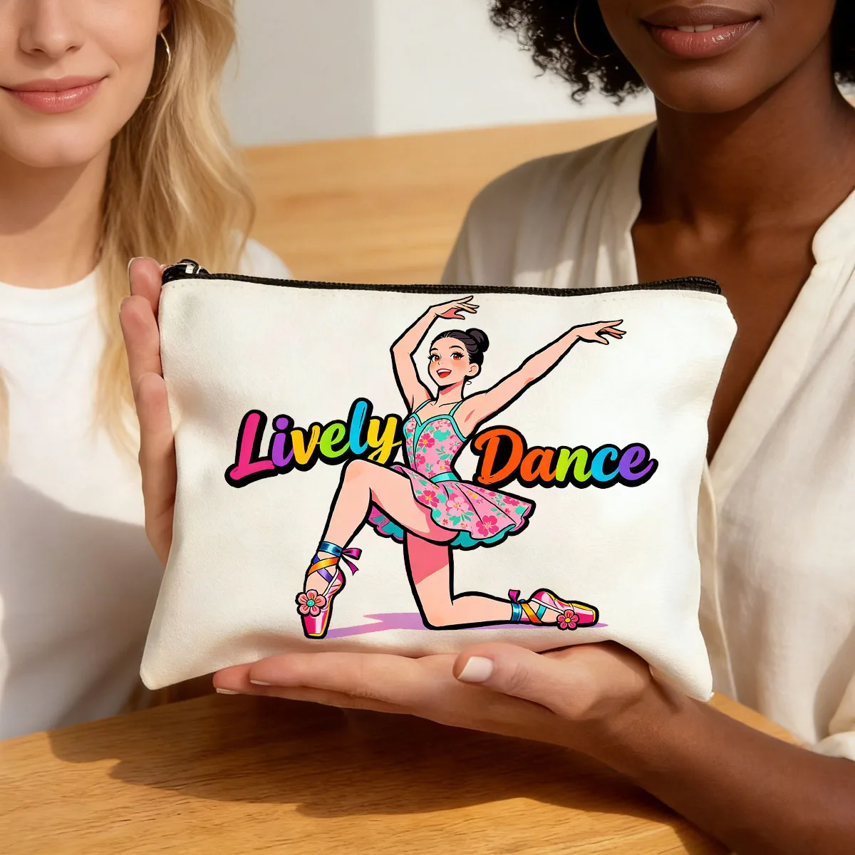 

1 шт., холщовая сумка для хранения рук в стиле балерины, многофункциональная холщовая сумка, холщовая сумка для ручек