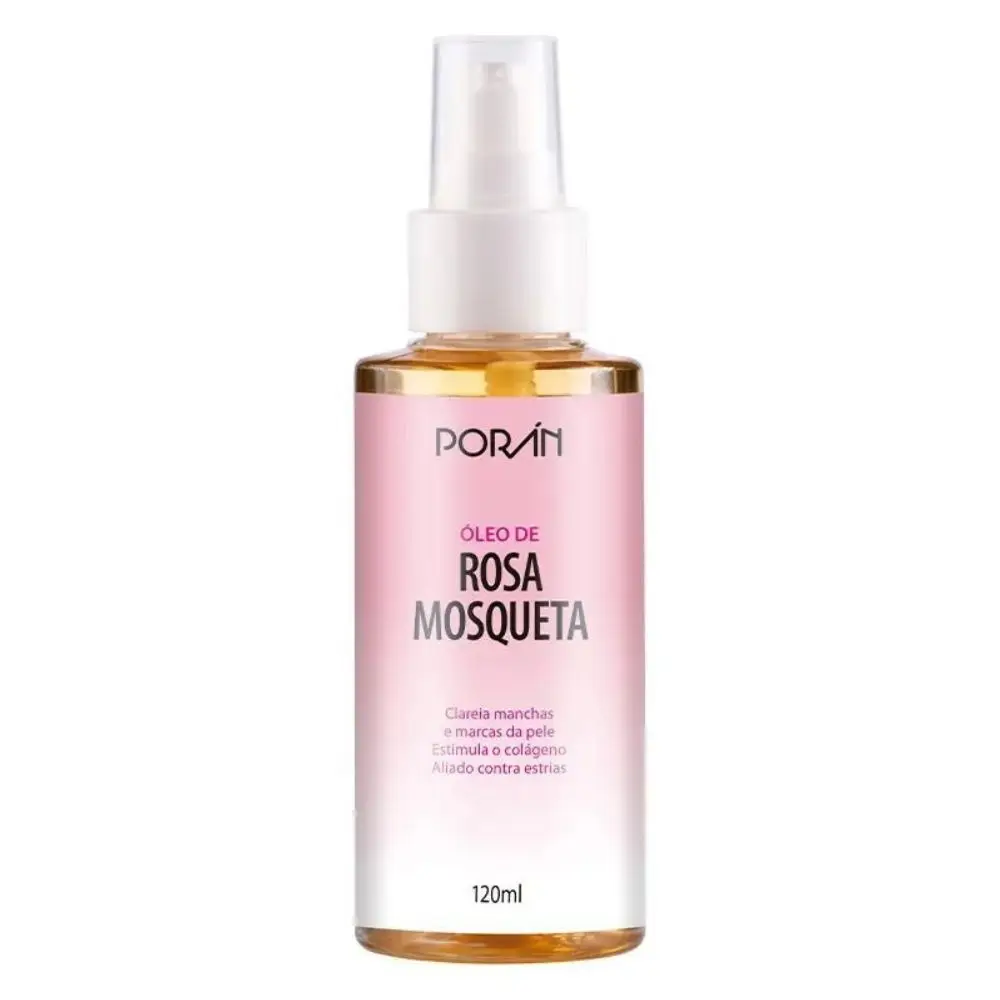 Óleo de Rosa Mosqueta Corpo e Rosto Porán 120ml
