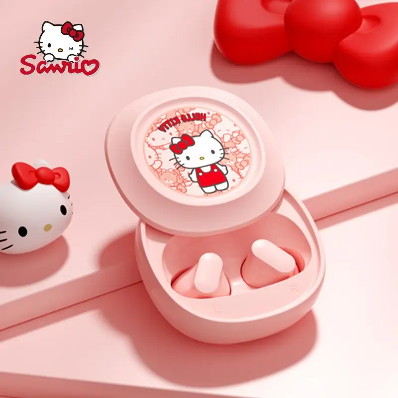 Sanrio Cute Cinnamoroll Hello Kitty Kuromi Slider Bluetooth Headset Creative High-Looking Sports Game Noise Canceling Headset