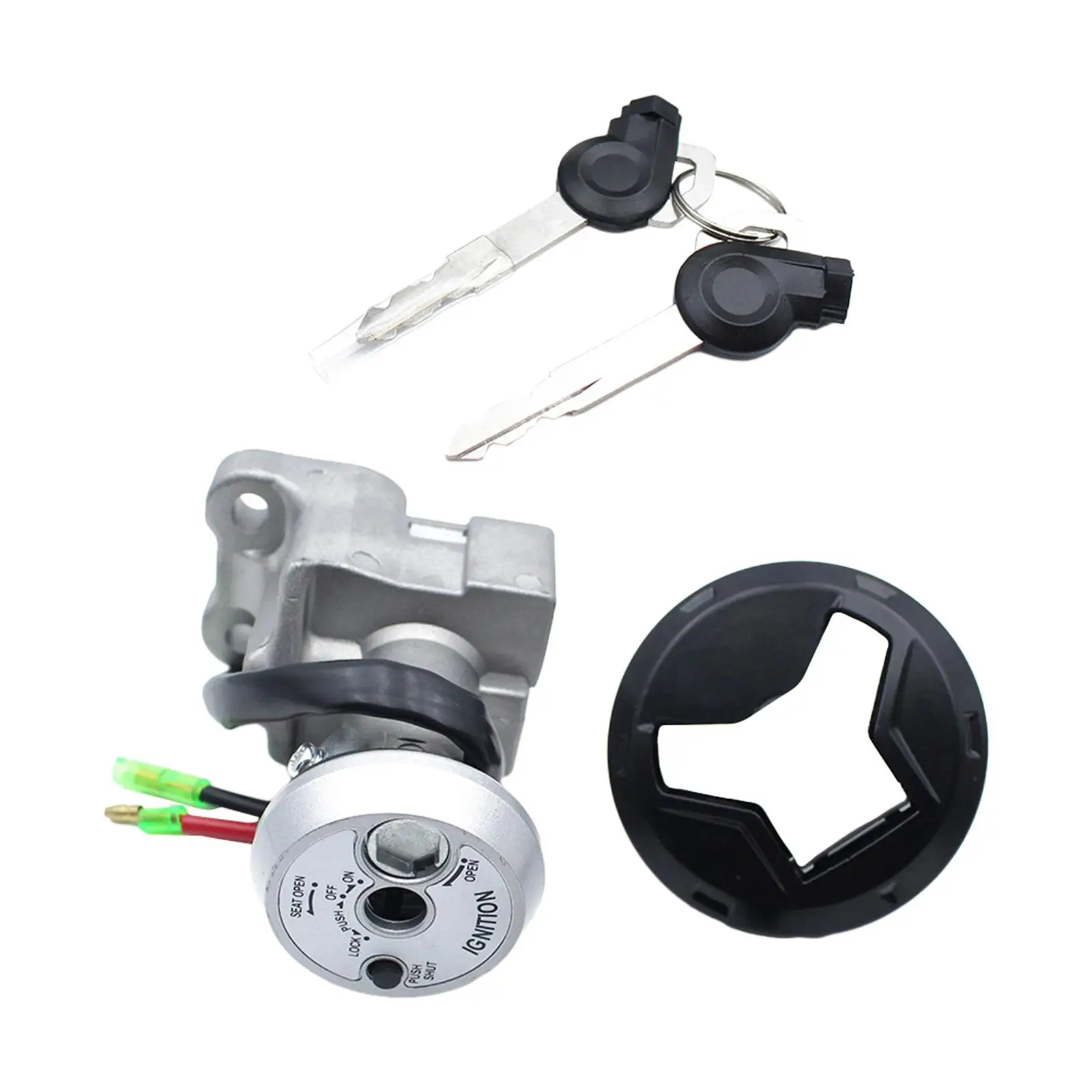 Ignition Cap Seat Lock Keys High Performance Premium Barrel Lock Cylinder for Nmax 155 2015-2019