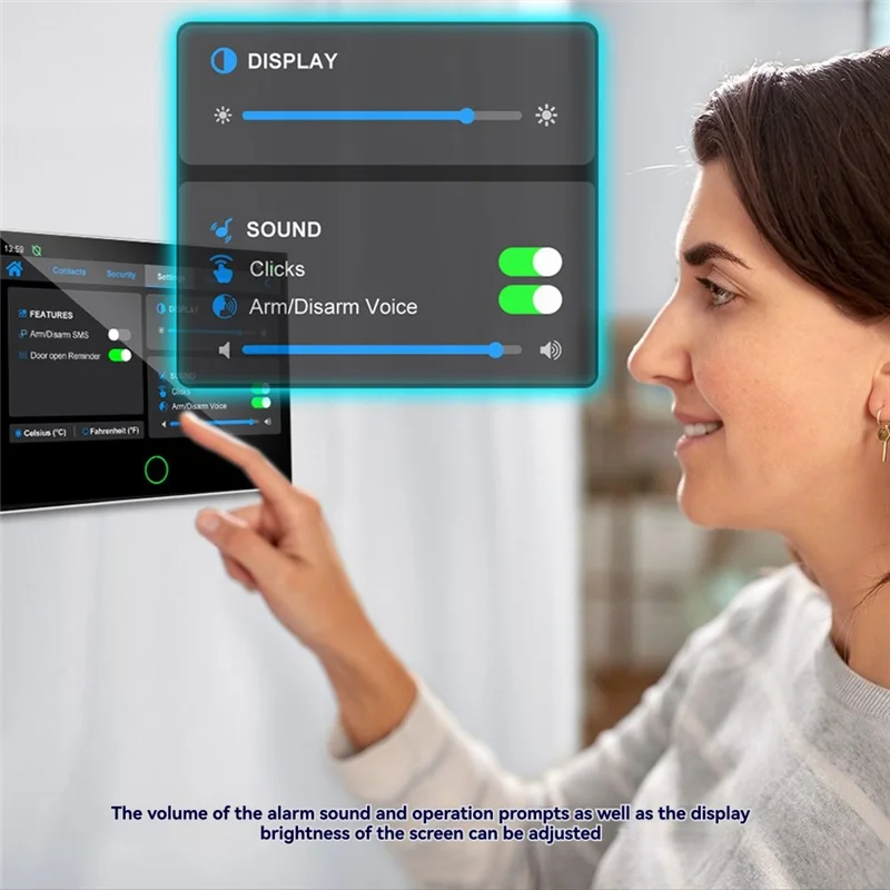 

M18K-Wifi GSM 433 МГц Беспроводная сигнализация Умная домашняя система безопасности с датчиком движения двери Детектор для Alexa Tuya App Control EU Pl