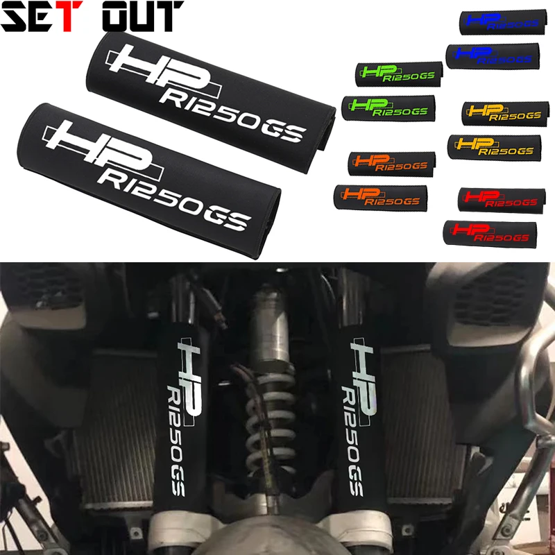 

For BMW R1250GS R1250HP R1250 HP GSA Motorcycle new Fork Protection Cover Shock Absorber Dust Protector Stretch Fabrics Sleeve