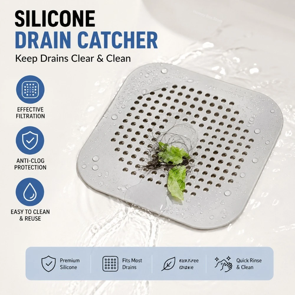 1/3/5 шт. Силиконовый фильтр-з – обзор и цена Home Bathroom Gadgets