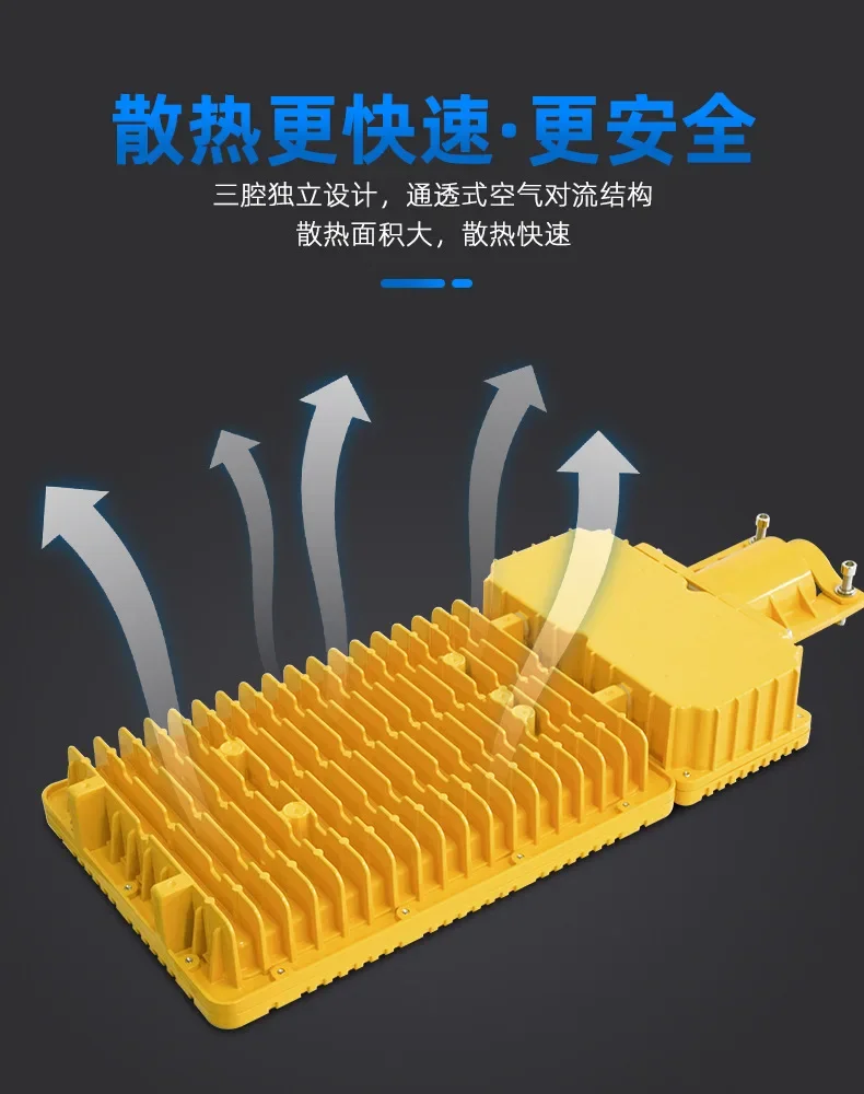 Explosion-proof light Chemical factory gas station warehouse factory dock square industrial light