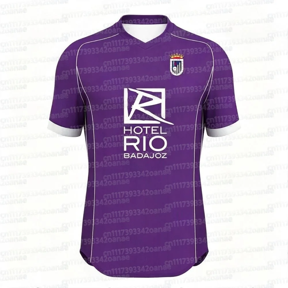 2026-27 Neues CD Badajoz Sport-T-Shirt 3D-Digitaldruck Bequeme und Atmungsaktive Sport-Freizeit-Oberteile Trikot Familien-Set – Detail 5