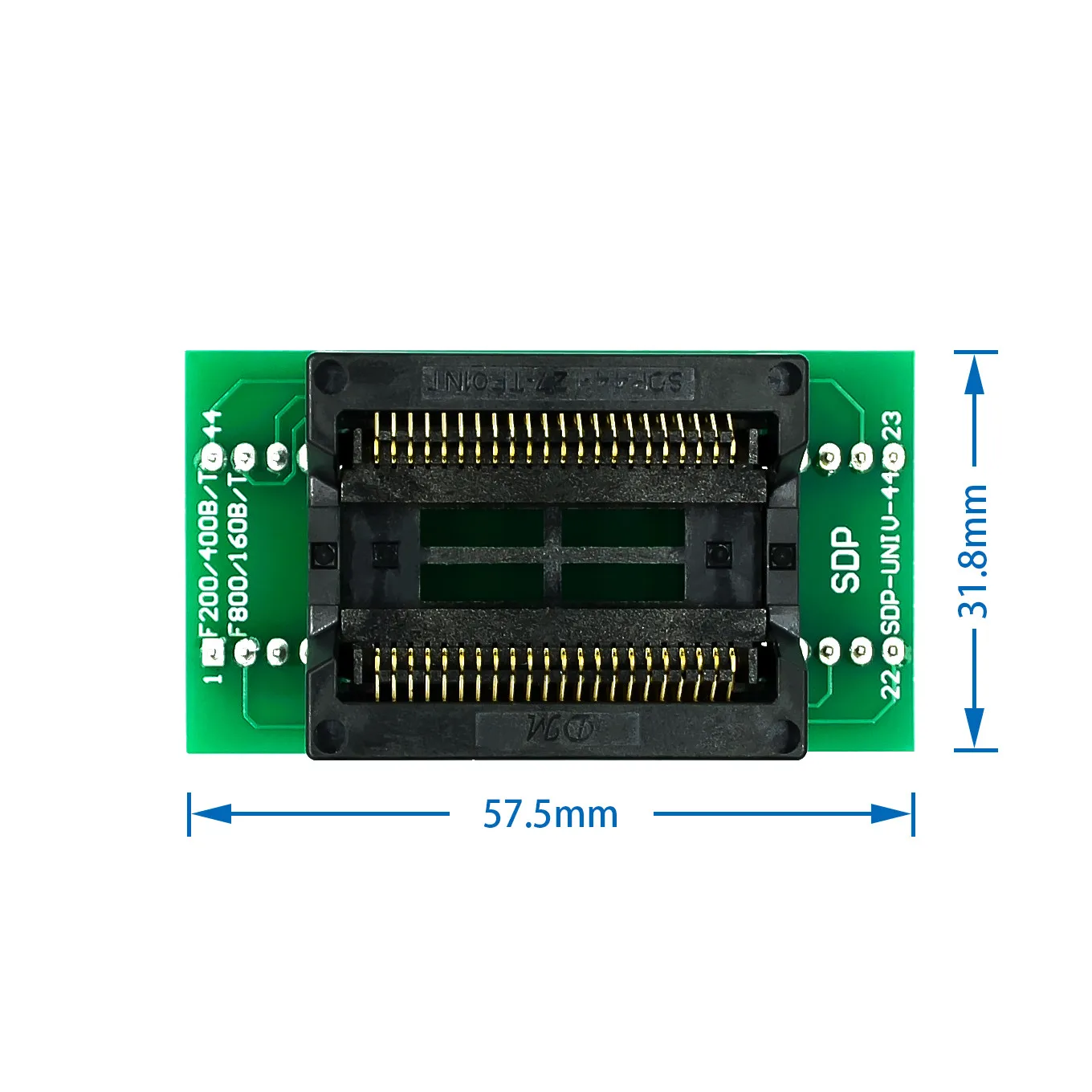 PSOP44 к DIP44/SOP44/SOIC44/SA638-B006 Адаптер тестового гнезда IC для программатора RT809H