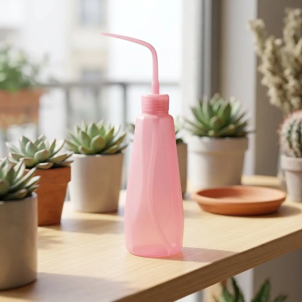 Gardening Dispenser Plant Squeeze Bottle For Indoor Gardening As Shown 480ml Capacity Measurement Markings Flexible Plastic Body