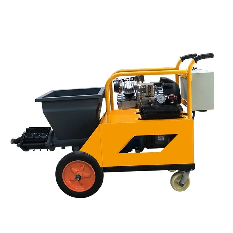 Electric Mortar Plaster Pump Spraying Machine Mixer Grout Mortar Pump For Building