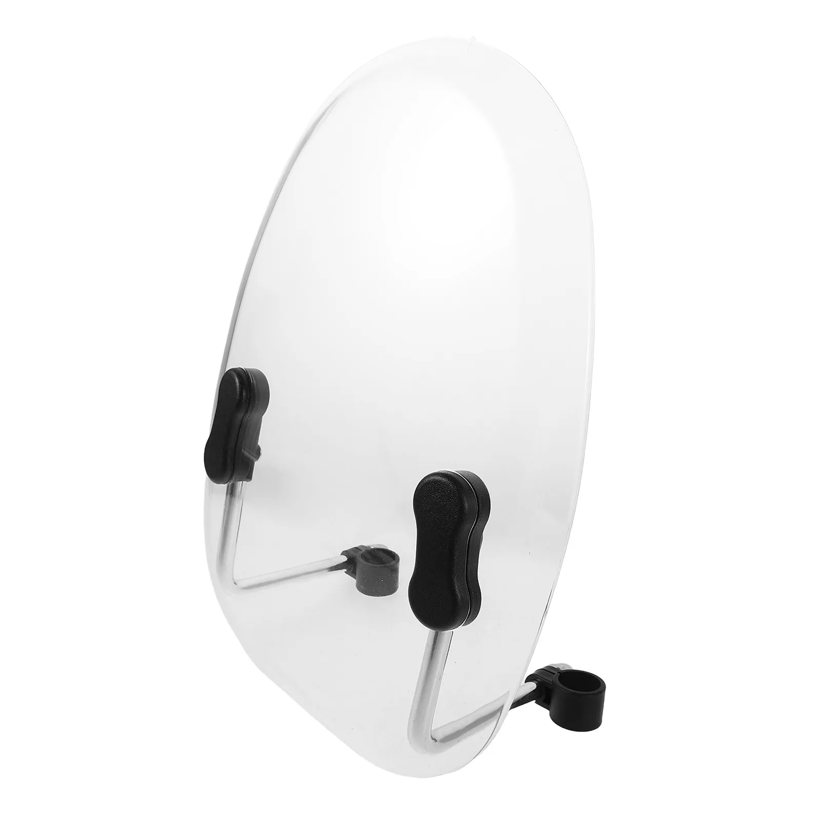 Motorcycle Windshield Deflector Moped Windshield For Outdoor Riding Front-mounted Scooter Windscreen Transparent