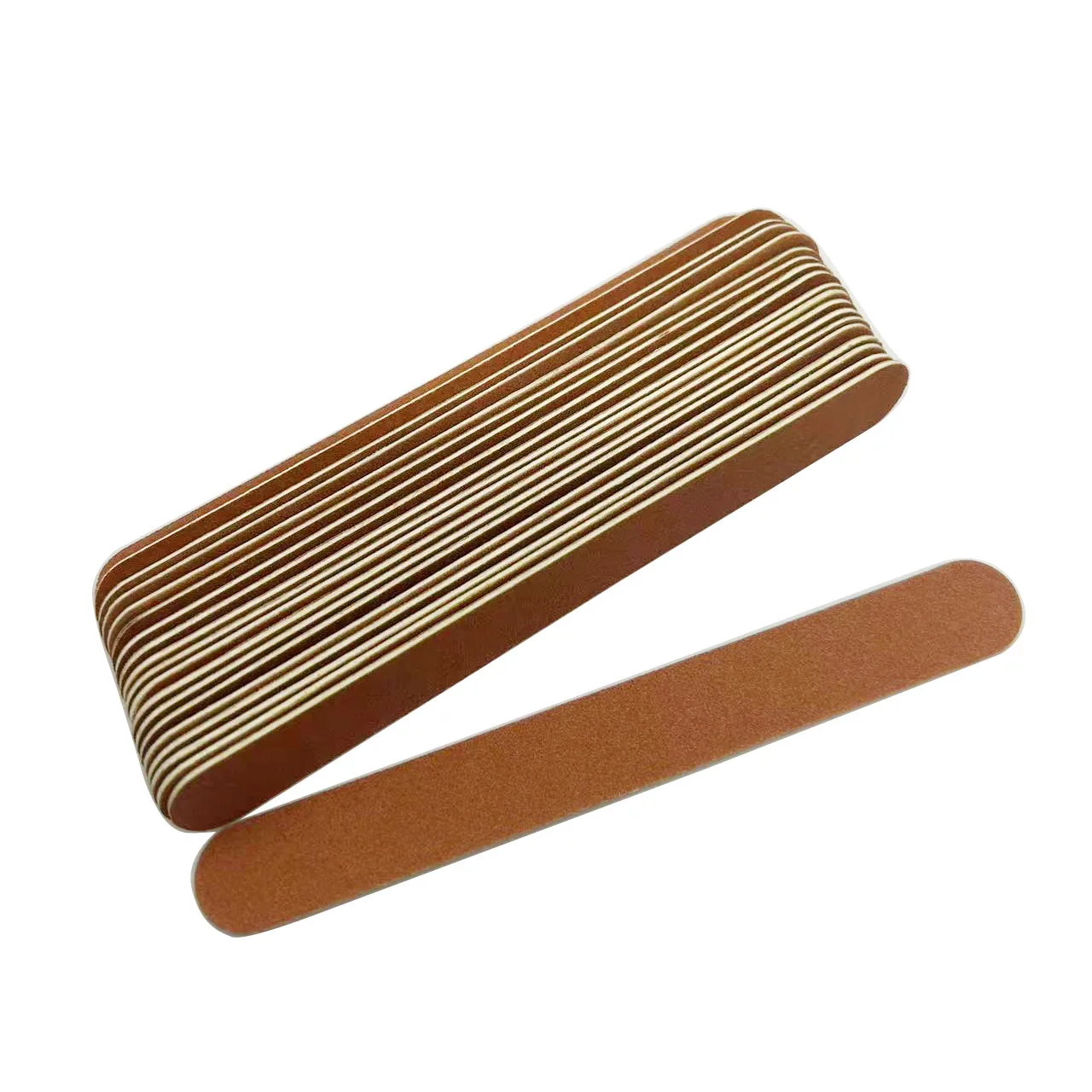 20 PCS wooden  emery board Natural Nail File Wood nail  Files 5