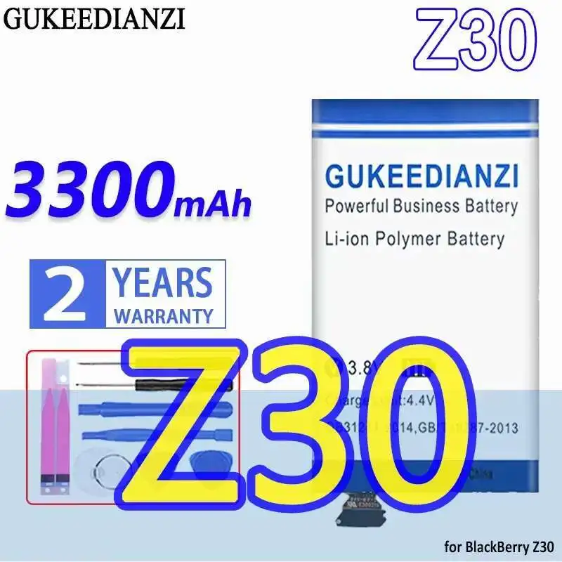 

Mobile Phone Battery 3300Mah For Blackberry Z30 Durable