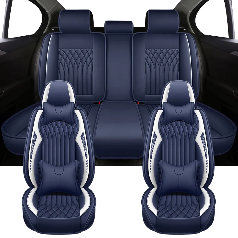 Universal Car Seat Covers For Nissan Tiida March Leaf Kicks X Trail T32 Qashqai J11 teana J32 Rouge Navara D40 Auto Accessories