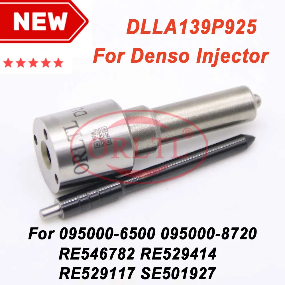 ORLTL Commmon Rail Nozzle DLLA139P925 FOR 093400-9250 095000-6500 095000-6501 0934009250 0950006500 0950006501