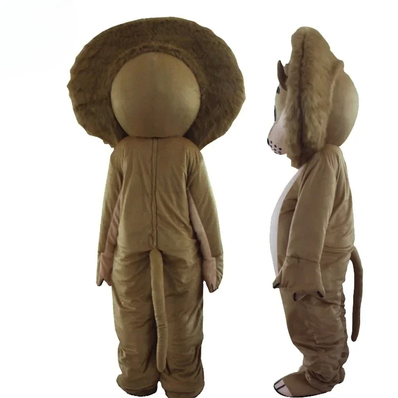 ชุดมาสคอตตุ๊กตาสิงโตการ์ตูน สำหรับงานฮาโลวีน คอสเพลย์ ชุดมาสคอตสิงโตเดินได้ อุปกรณ์ประกอบการแสดง