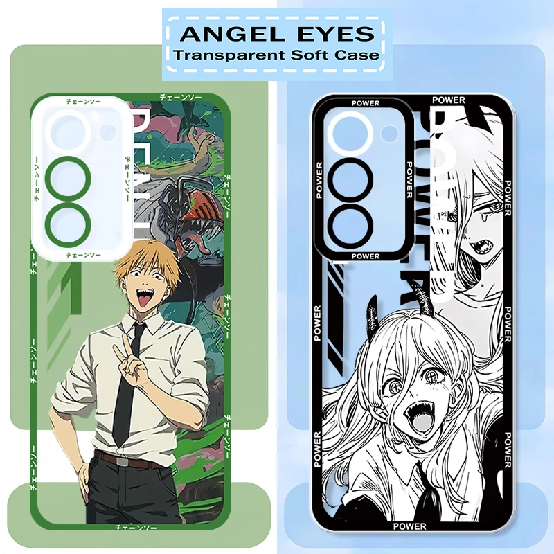 Красивый чехол для телефона с изображением человека из аниме бензопилы для Samsung A02, A03, A04, A05, A10, A11, A12, A13, A14, A15, A20, A21, A22, A23 S, чехол с ангельским глазом