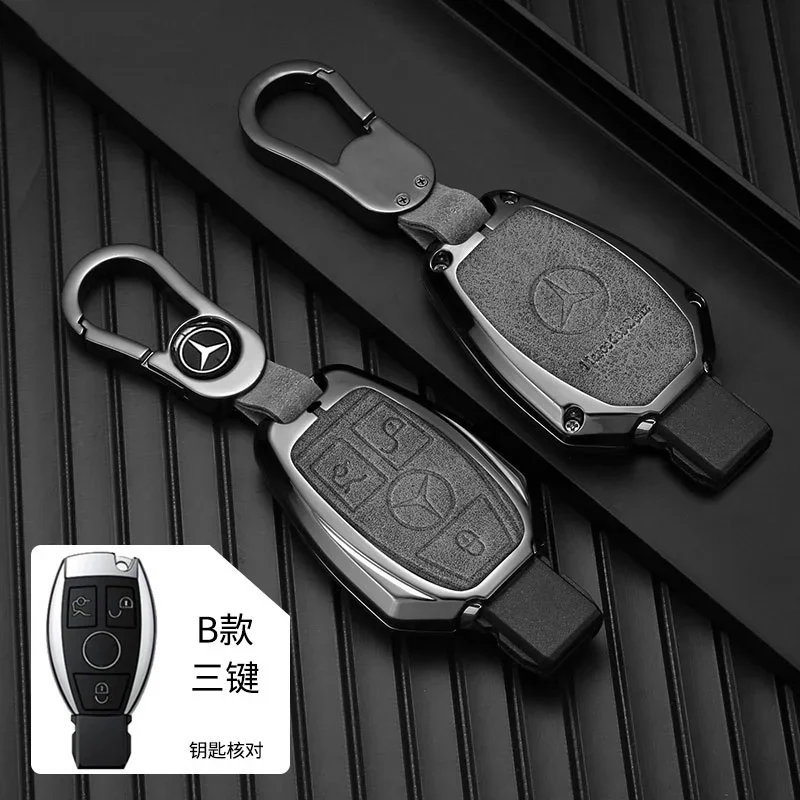 Car Key Cover Auto Remote Key Shell Case Protector Scratch Resistan For Mercedes Benz W203 W210 W204 W212 W213 W176 GLC CLA CLK