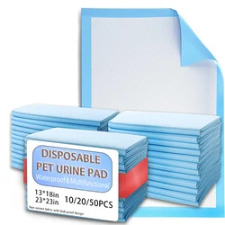 Disposable Pet Diapers Cat DogPig Pet Care Pads High Water Absorption Pet Diapers Disposable Diapers for Dogs Elderly People