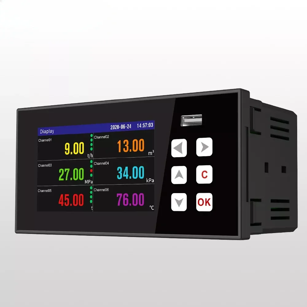 Paperless Recorder 18 Channel Paperless Recorder 24 Channel Multi Channel Paperless Data Logger Recorder