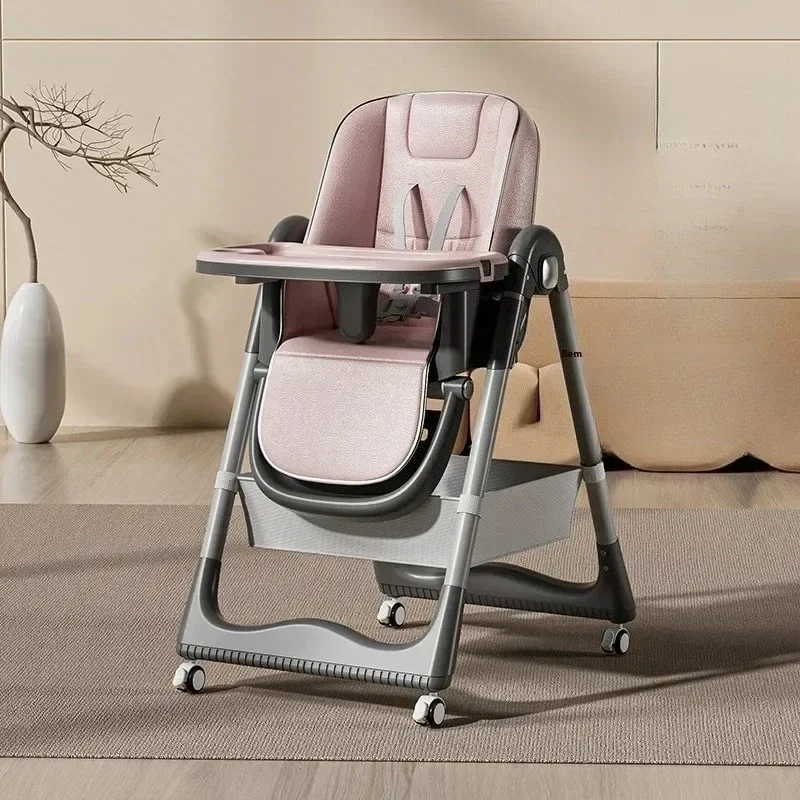 Household Baby Highchair Multifunctional Children's Dining Chair Baby Eating Foldable Seat Dinning Chair  Floor Chair