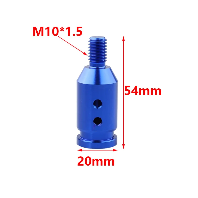 Universal Car Manual Gear Shift Knob Adapter For M10x1.5/M12x1.25/M18x1.5 Thread Aluminum Alloy For BMW Honda Toyota Shift Knob