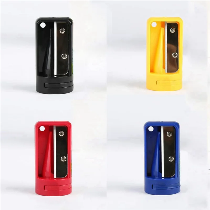 EDT-ช่างไม้ดินสอ Sharpener-12 Pack ManualดินสอSharpenerสําหรับแบนช่างไม้ดินสอ,แบบพกพาดินสอSharpeningเครื่องมือ