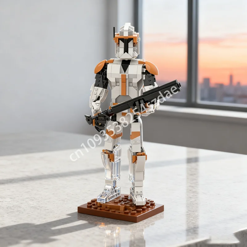 

831 шт. MOC UCS Clone Commander Коди Модель Строительные блоки Строительство Сборка Рождественский подарок Идея Кирпич Детская игрушка на день рождения