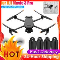 For DJI Mavic 3 Pro Drone 2 Pair 9453T Propeller Replacement Quick Release Foldable Props Blade Light Weight Drone Screw Wing