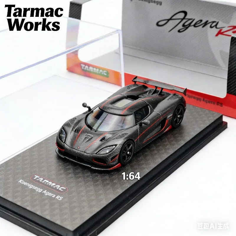 

TW 1:64 Agera RS Cast-pressed realistic static alloy car model, boys' holiday gift toy, adult collection piece.