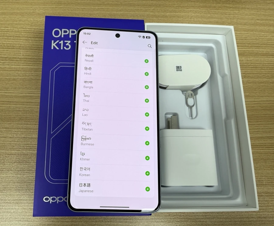 NEW OPPO K13 Turbo Pro 5G 6.8" AMOLED Snapdragon8s Gen4 120Hz 7000mAh Battery 80W SuperVOOC 50MP Camera NFC OTA ColorOS15 Turbo
