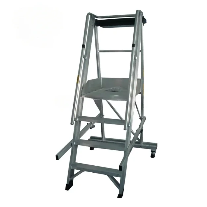 Aluminum Folding Step Ladder for  Industrial Use