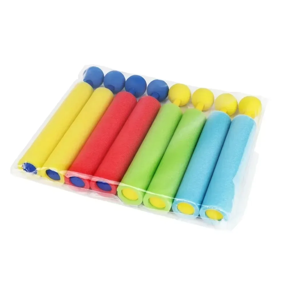 Creative Foam Splashing Spray Water Straight Tube Water Squirter Water Soaker Pull Type Swimming Pool Summer