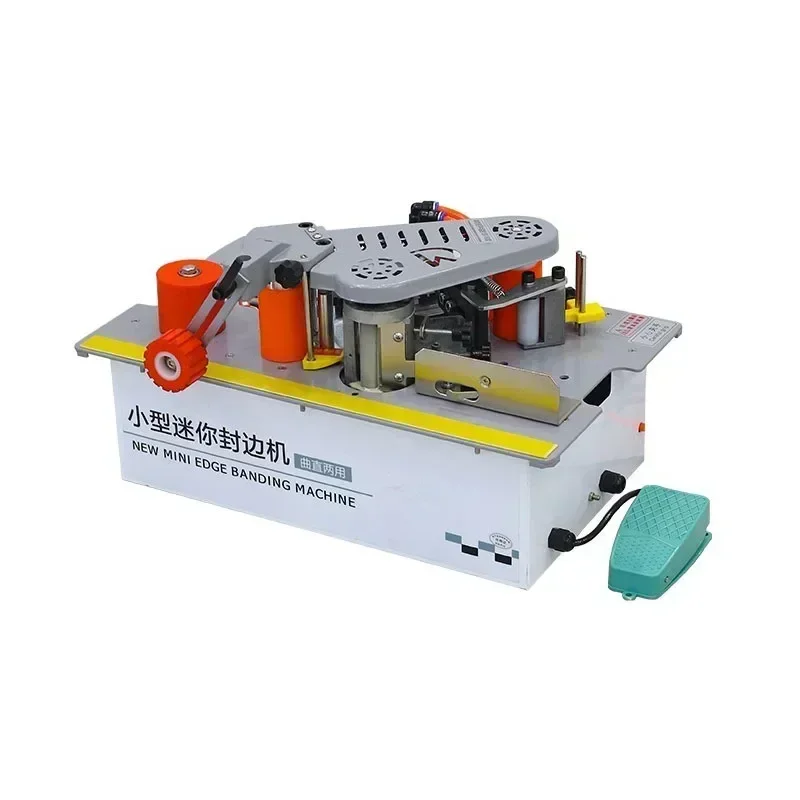 

Excellent Top Quality Hot Sales220V/110V Woodworking Portable Edge Bander Banding Machine Automatic Tape Breakage Double Side Gl