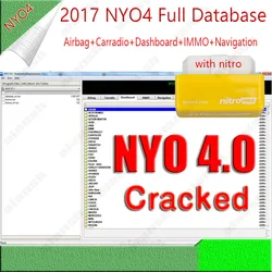 2017 NYO 4 Full Database Airbag+Carradio+Dashboard+IMMO+Navigation