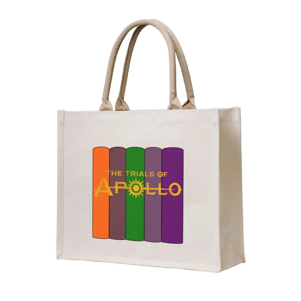 

Trials of Apollo Bookstack Tote Bag tote bag screen personalized tote bag shopping cart bags