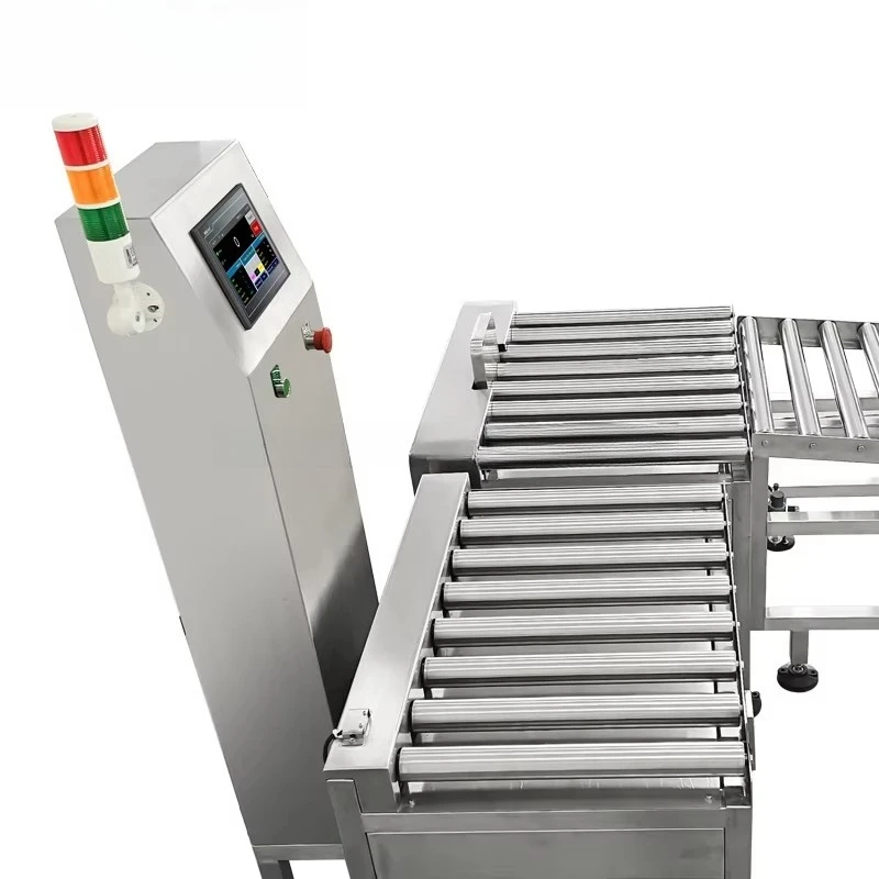 Industrial 50KG Heavy Weight Pusher Rejection System Continuous Touch Screen Display