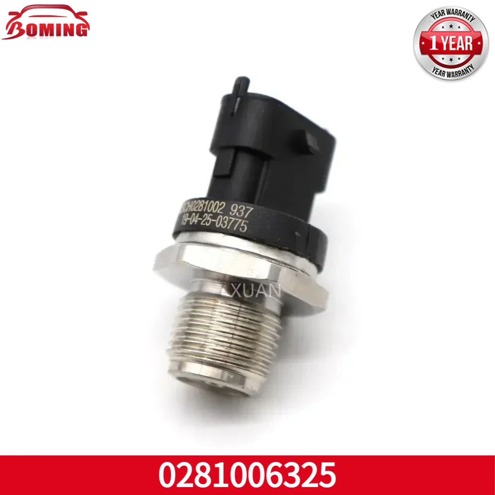 0281006325 Regulador de Presión de Combustible Common Rail Sensor para TATA PRIMA Volkswagen Constellation Delivery Volksbus Worker