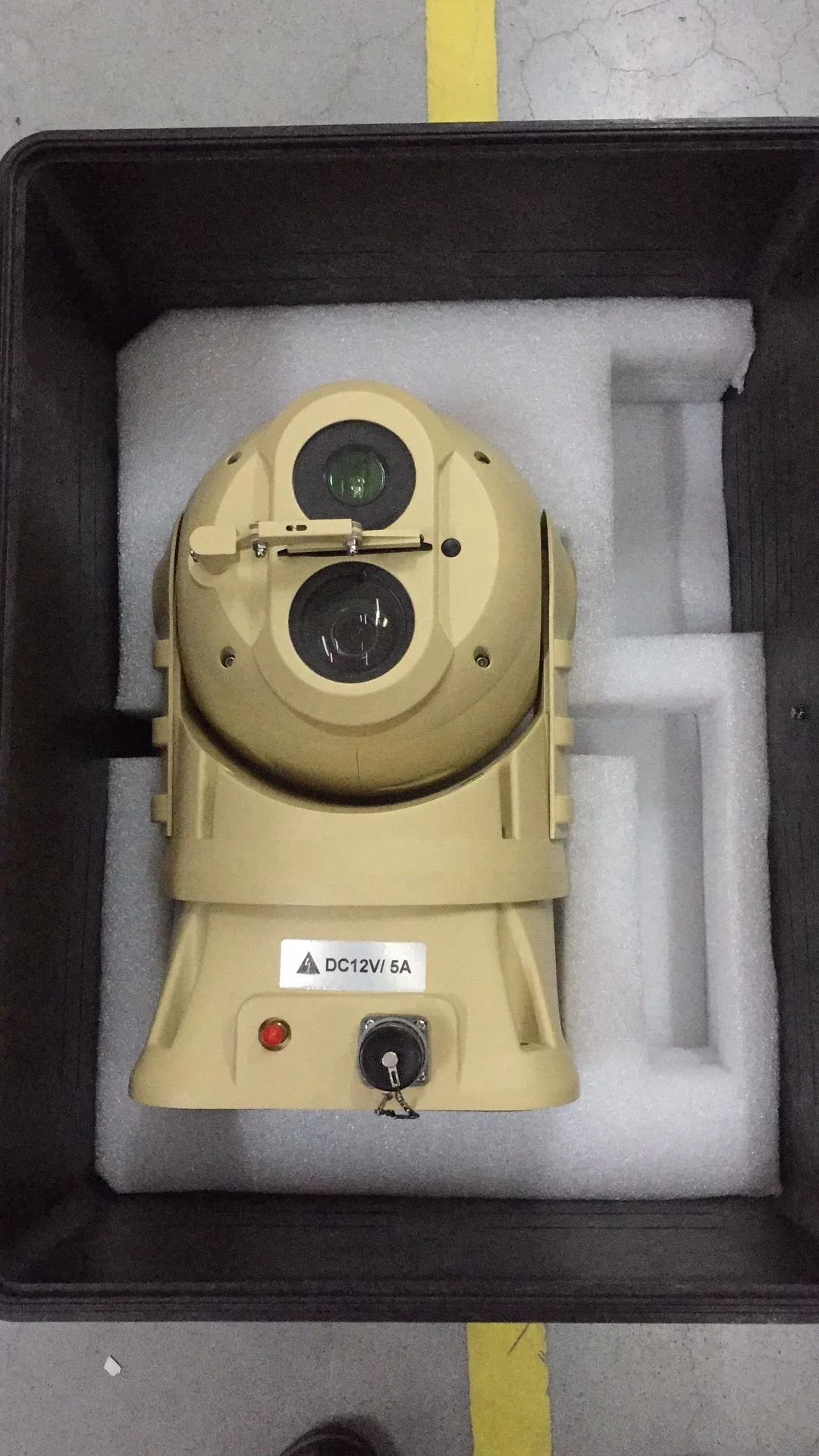 640x480 Night Vision Marine Ship Boat Mounted Sueveillance PTZ Thermal Imaging PTZ   Support Gyro Stabilisation