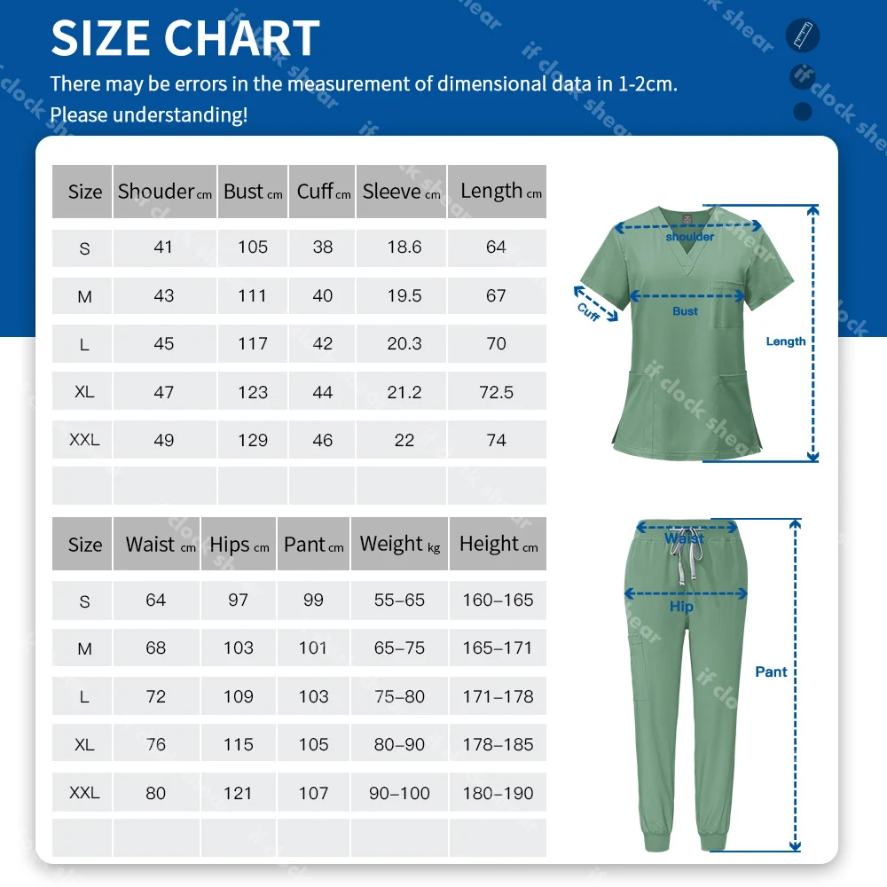 Uniforme d'infirmière en tissu doux lavable, gIslande anti-déformable, gIslande médical, ensembles de jogging pour femmes, accessoires d'infirmière, offre spéciale