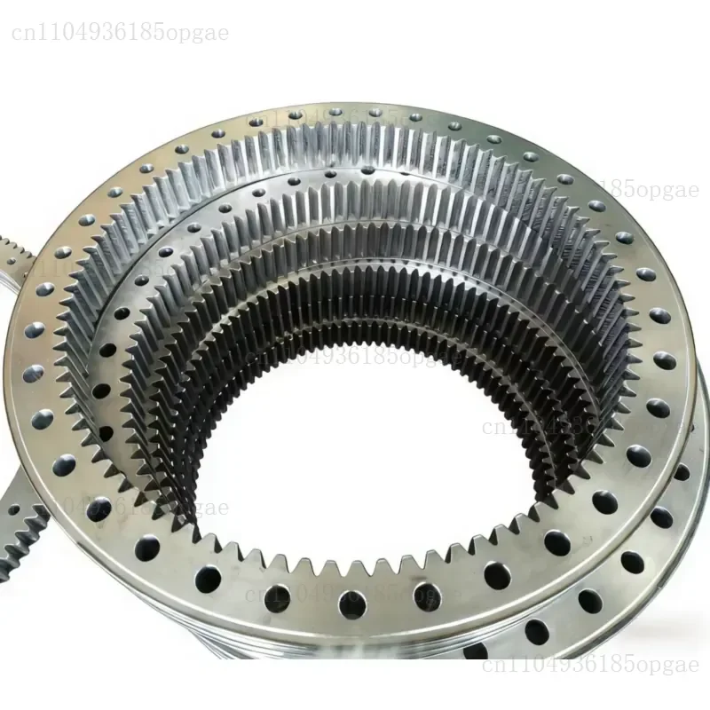 Hot-selling double row equal diameter ball slewing bearings for rotary cranes and excavators, suitable for mechanical repair