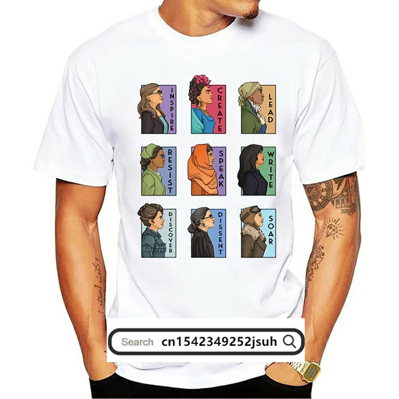 

YM She Series Real Women Version 1 T Shirt Karen Hallion T Shirt Resist Lead Create Inspire Dissent Discover Write