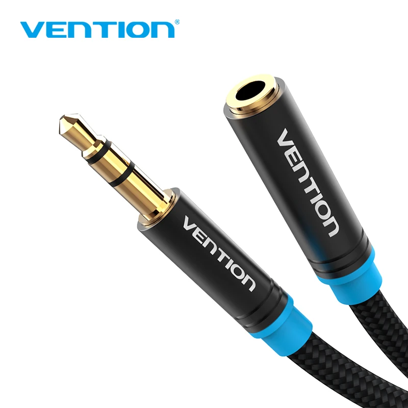 Vention Aux Cable Headphone Extension Cable 3.5mm Jack Male to Female For Computer  Audio Cable 3.5mm Headphone Extender Cord 3m