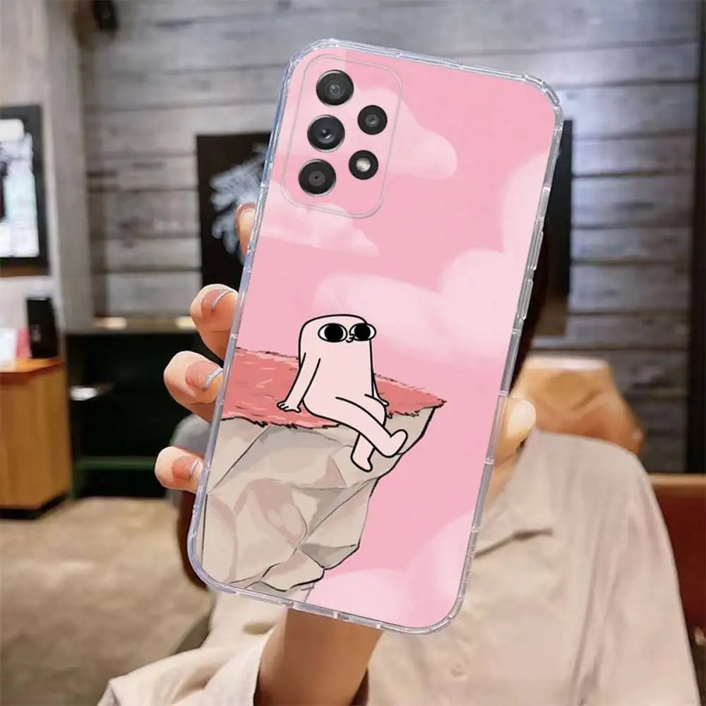 Bonita funda de teléfono K-Ketnipz para Samsung Galaxy A,71,70,52,51,40,31,50,50S,30S,21S,12,10,Note20ultra transparente