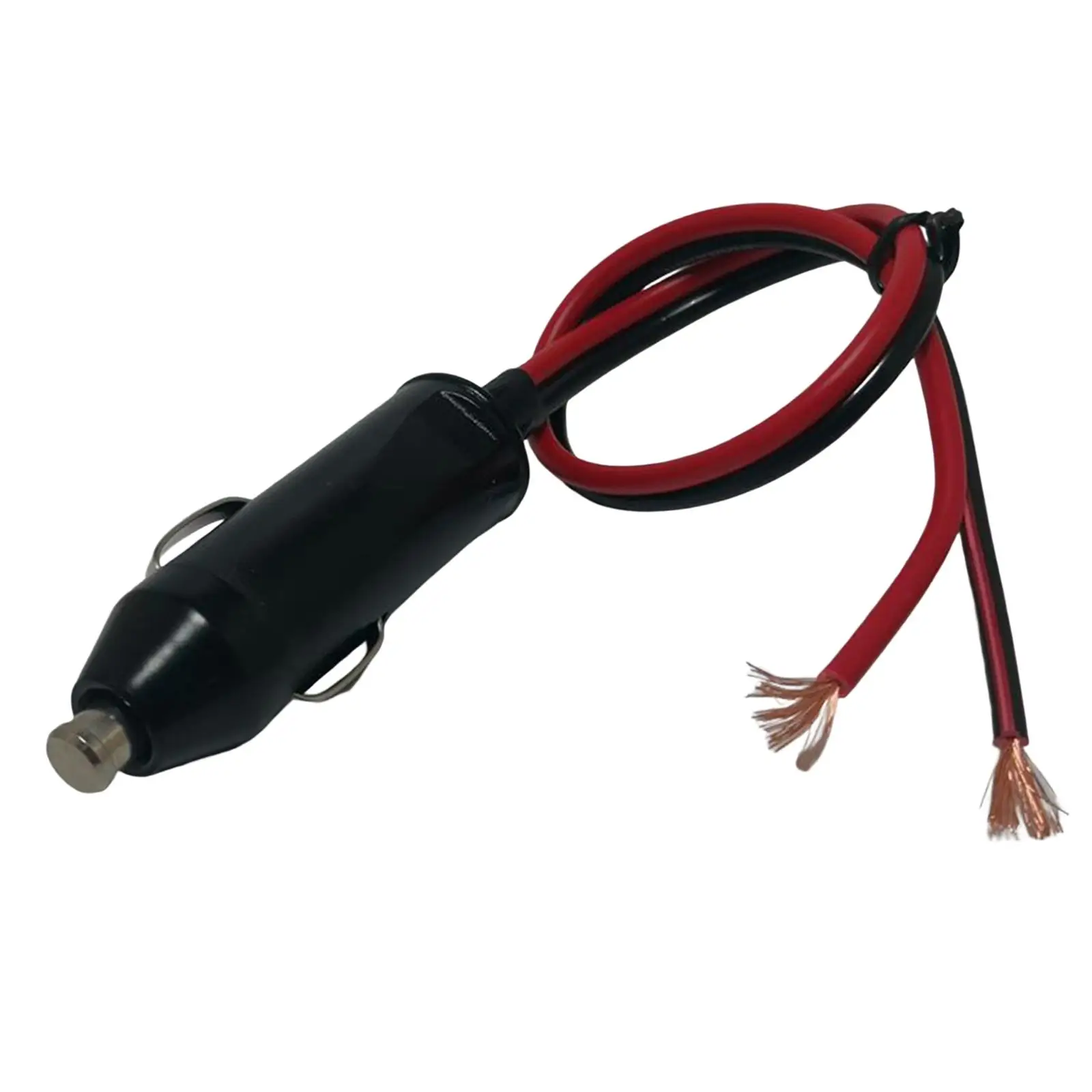 12V 24V Cigarette Lighter Male Plug with Leads Replace Part 30A Fuse power Cord Trucks Easy to Plug in Durable