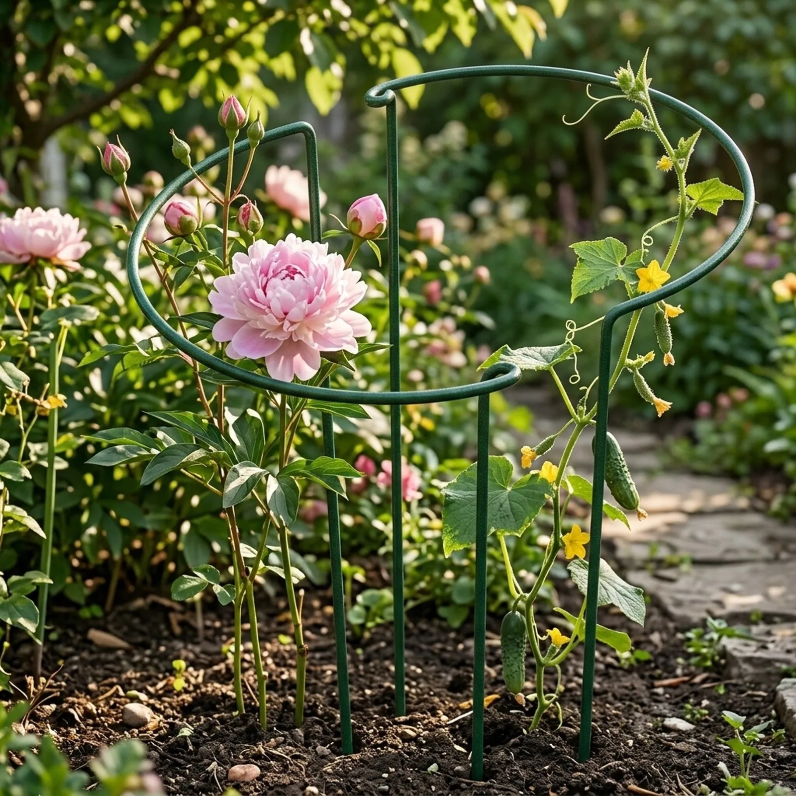 Strong And for Protection And Stability Roses Storage Flowers High Quality Sturdy Support Frame Support Stakes